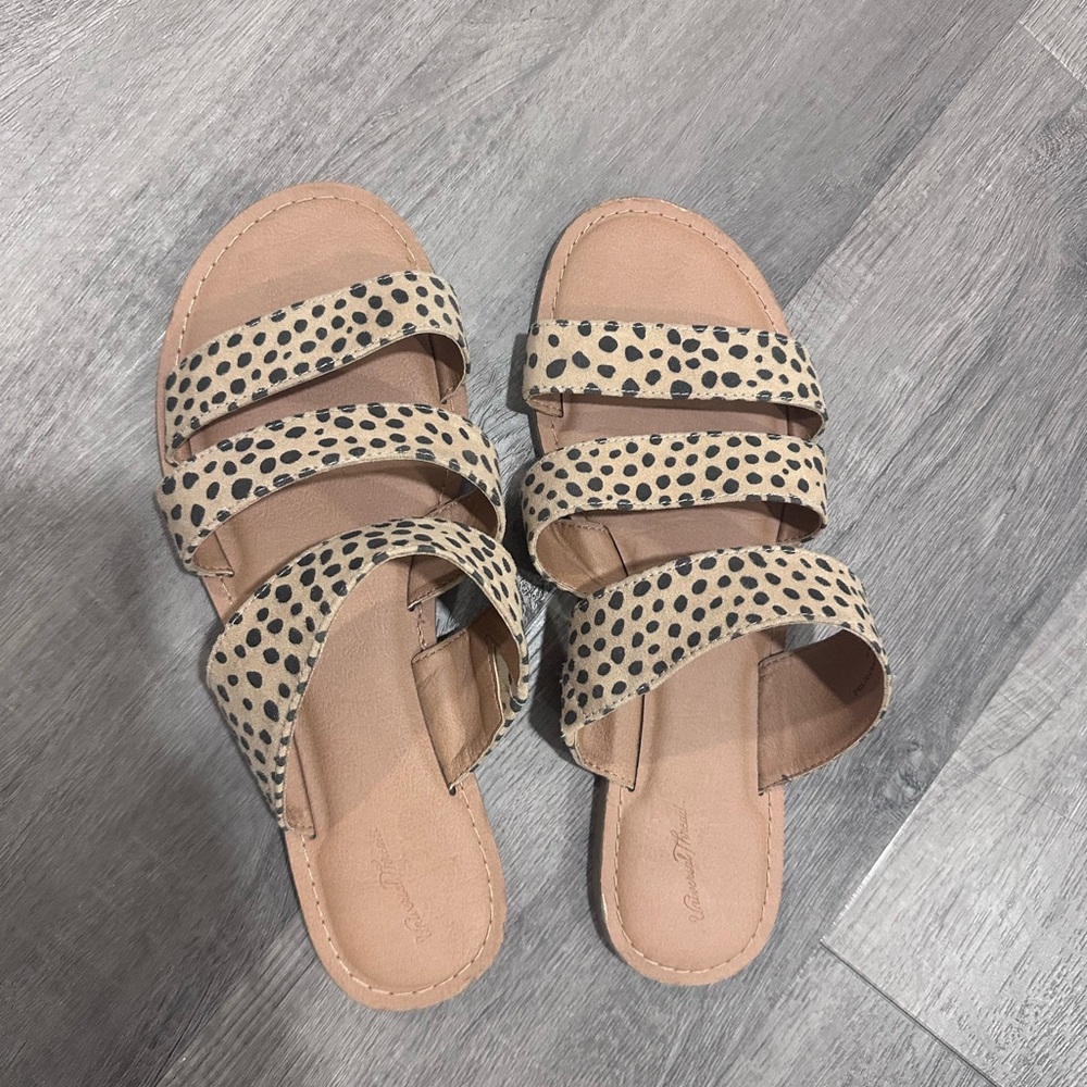 Leopard Print Sandals